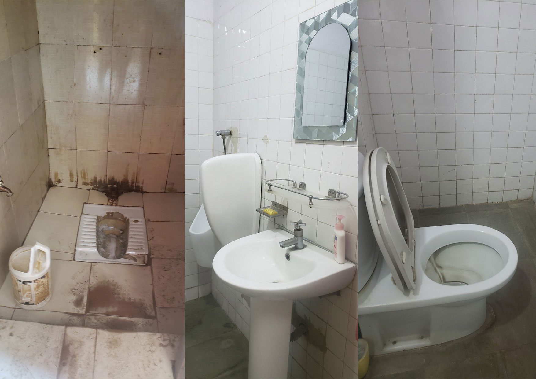 WASH and functionality status of toilets at public healthcare