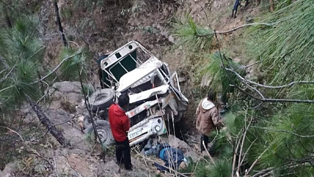 Four police personnel died in Baitadi jeep accident