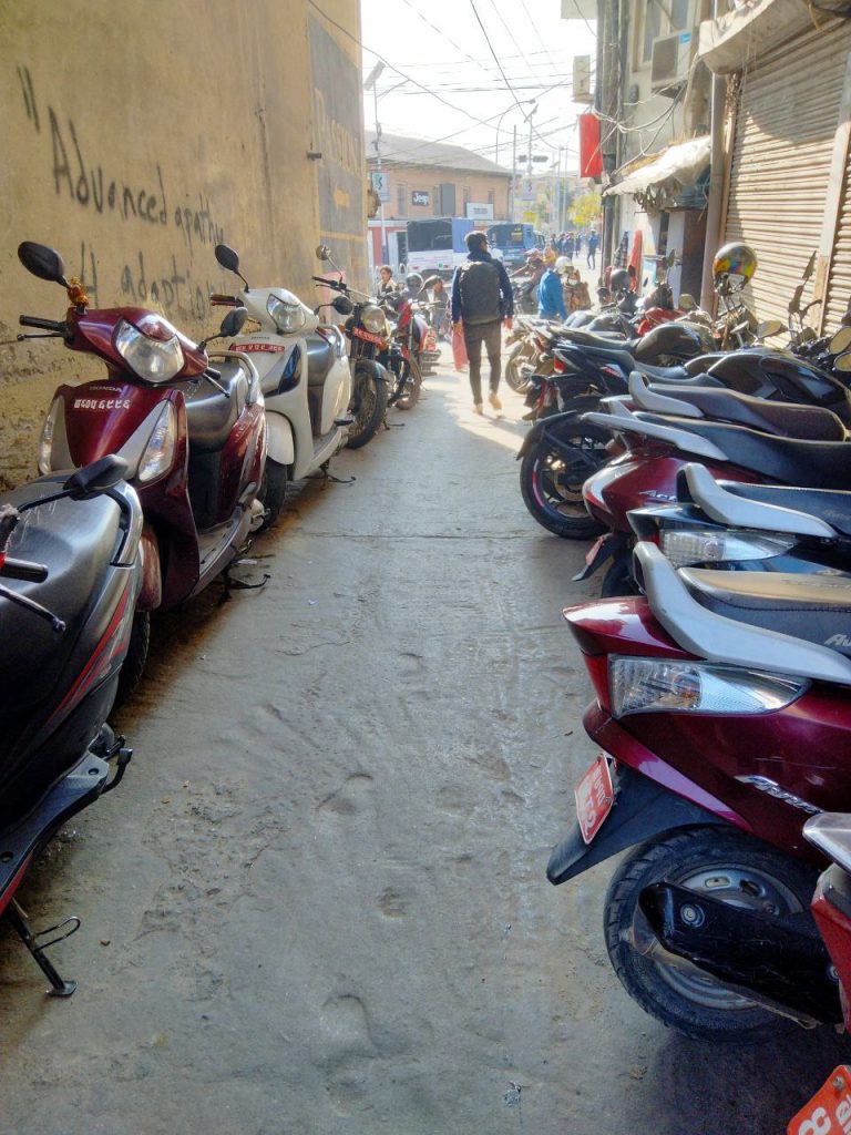 KMC bans parking in Durbar Marg, insists on building a parking facility in Khula Manch. Meanwhile parking complexes in Ratna Park and Sundhara nowhere near completion